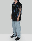 FENG CHEN WANG - TIE-DYED DENIM JACKET - 082plus