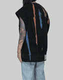 FENG CHEN WANG - TIE-DYED DENIM JACKET - 082plus