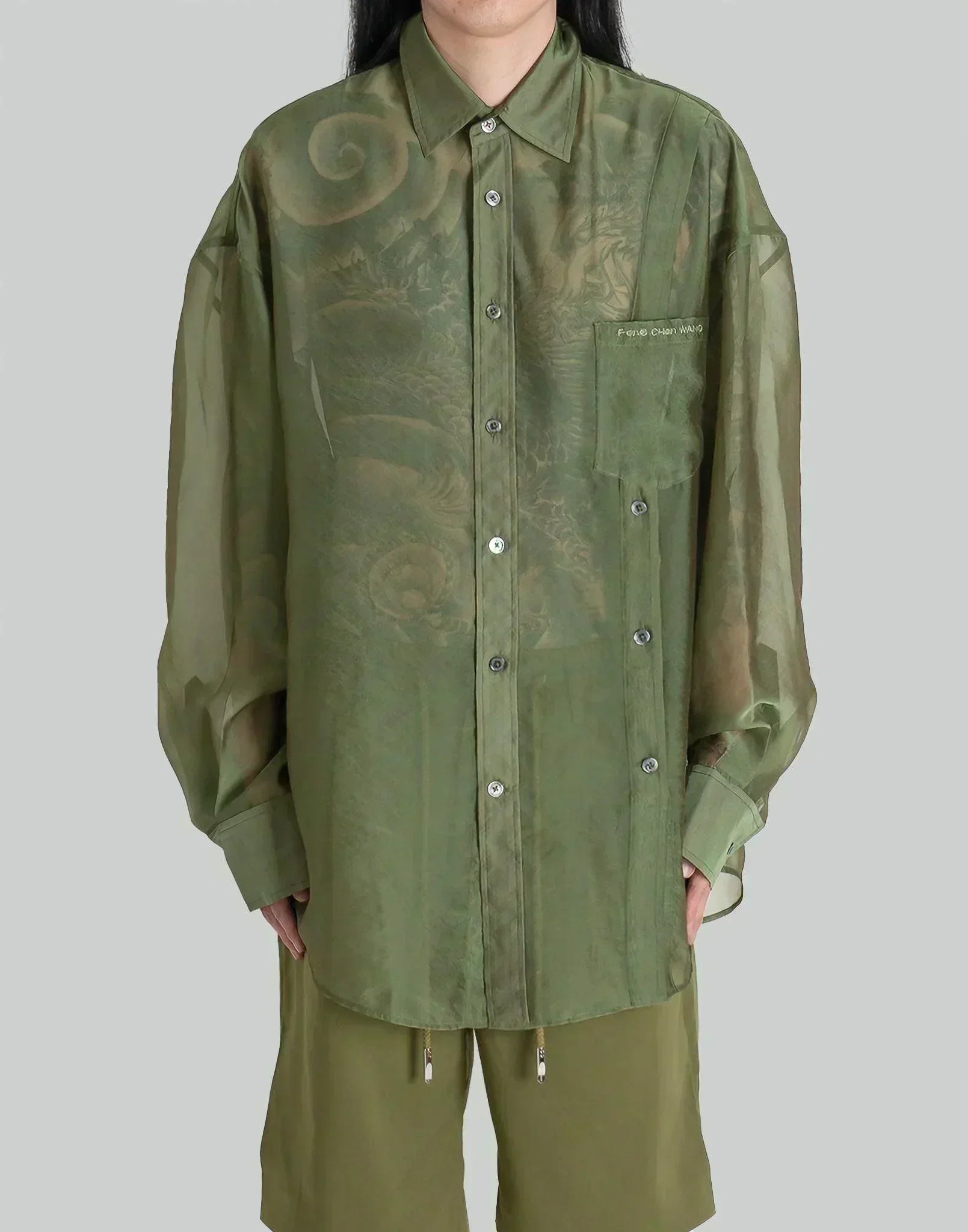 FENG CHEN WANG - TRANSPARENT SHIRT - 082plus