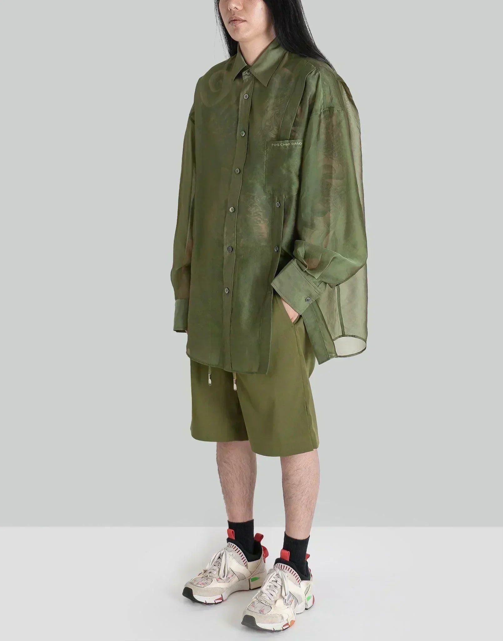 FENG CHEN WANG - TRANSPARENT SHIRT - 082plus