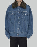 WASHED & PLEATED JACKET