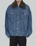 WASHED & PLEATED JACKET