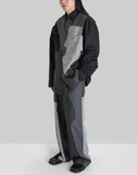 FENG CHEN WANG - WOOLEN STITCHING SHIRT - 082plus