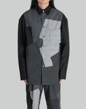 WOOLEN STITCHING SHIRT