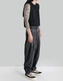 FENG CHEN WANG - WOOLEN STITCHING TROUSERS - 082plus