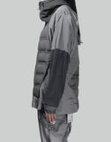 HAMCUS - DF PANEL ZIP-UP HOODIE - 082plus