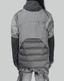HAMCUS - DF PANEL ZIP-UP HOODIE - 082plus