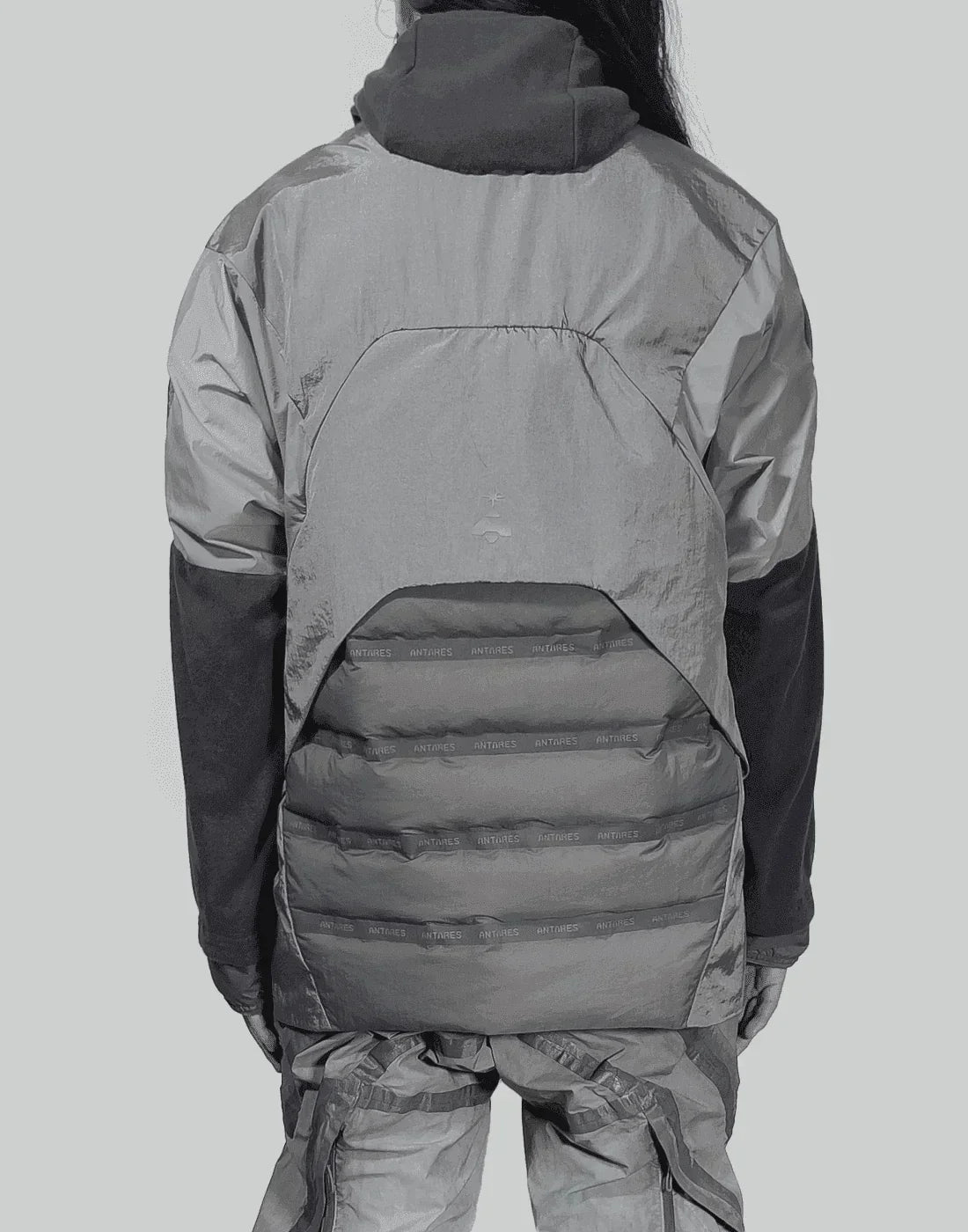 HAMCUS - DF PANEL ZIP-UP HOODIE - 082plus