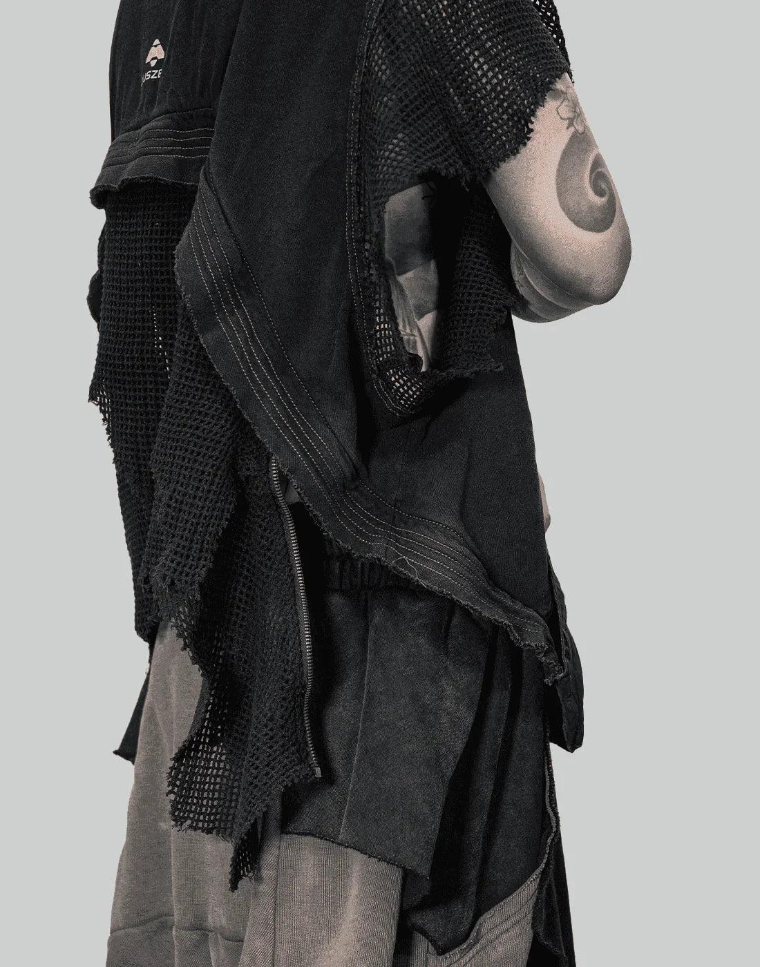 HAMCUS - EDGE VAGRANT / MESH HOODED PULLOVER - 082plus