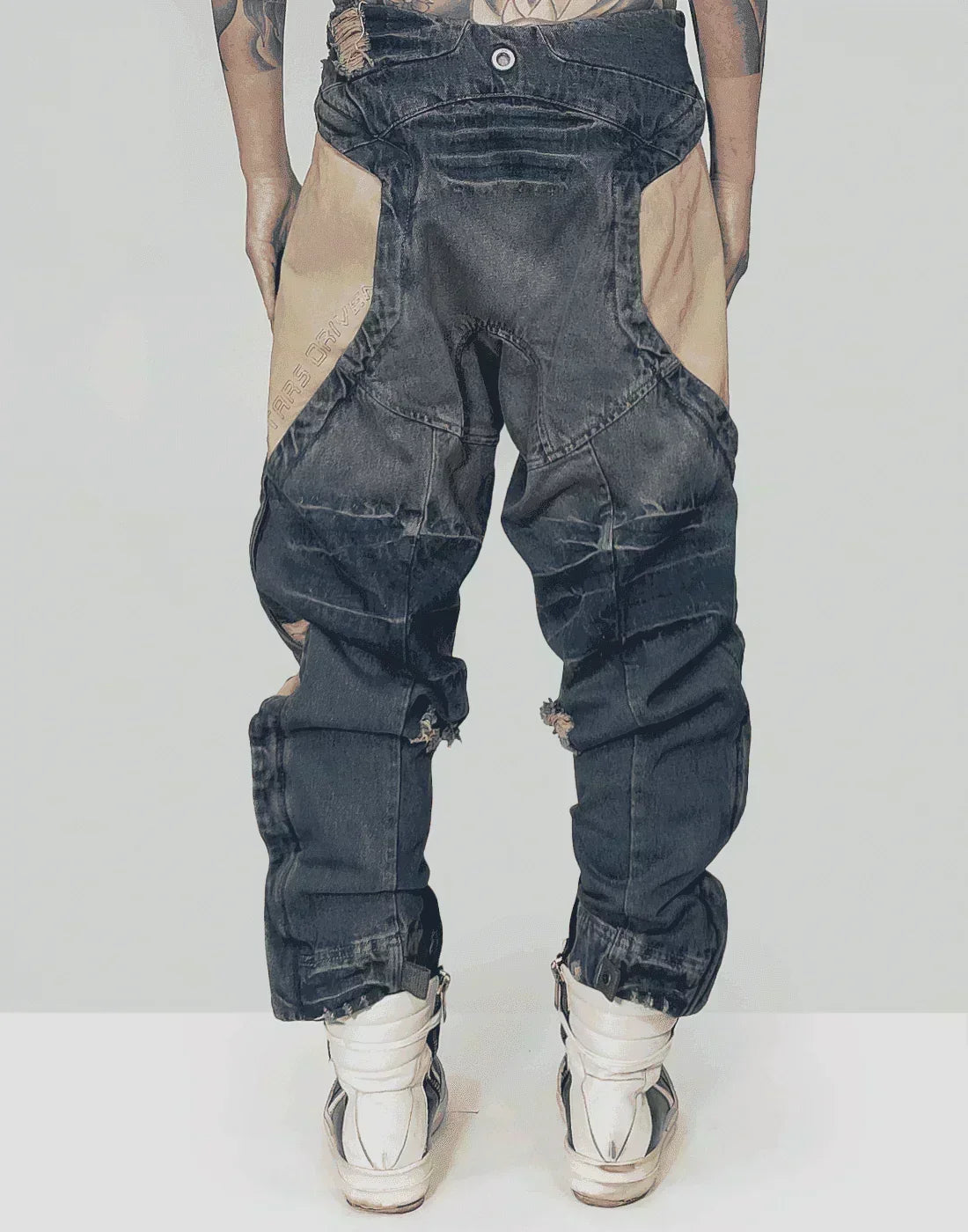 HAMCUS - EX-SODA / MPG GEO PANEL JEANS - 082plus