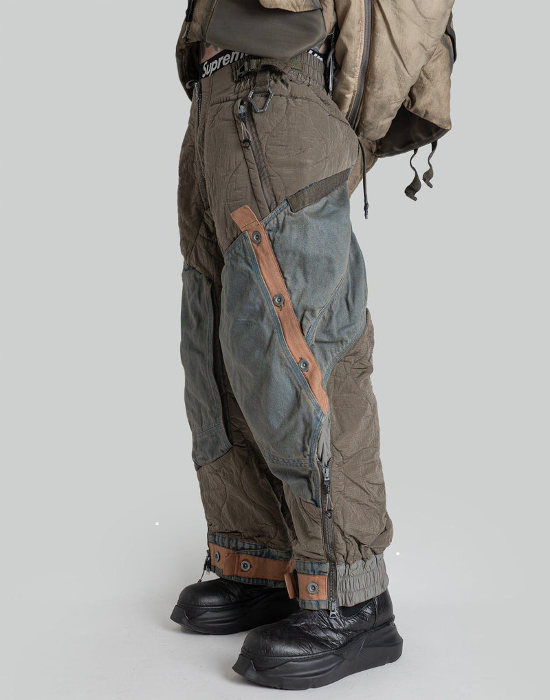 HAMCUS - ICS / 4-59 STARLINK FREIGHT QUILTED TROUSERS - 082plus