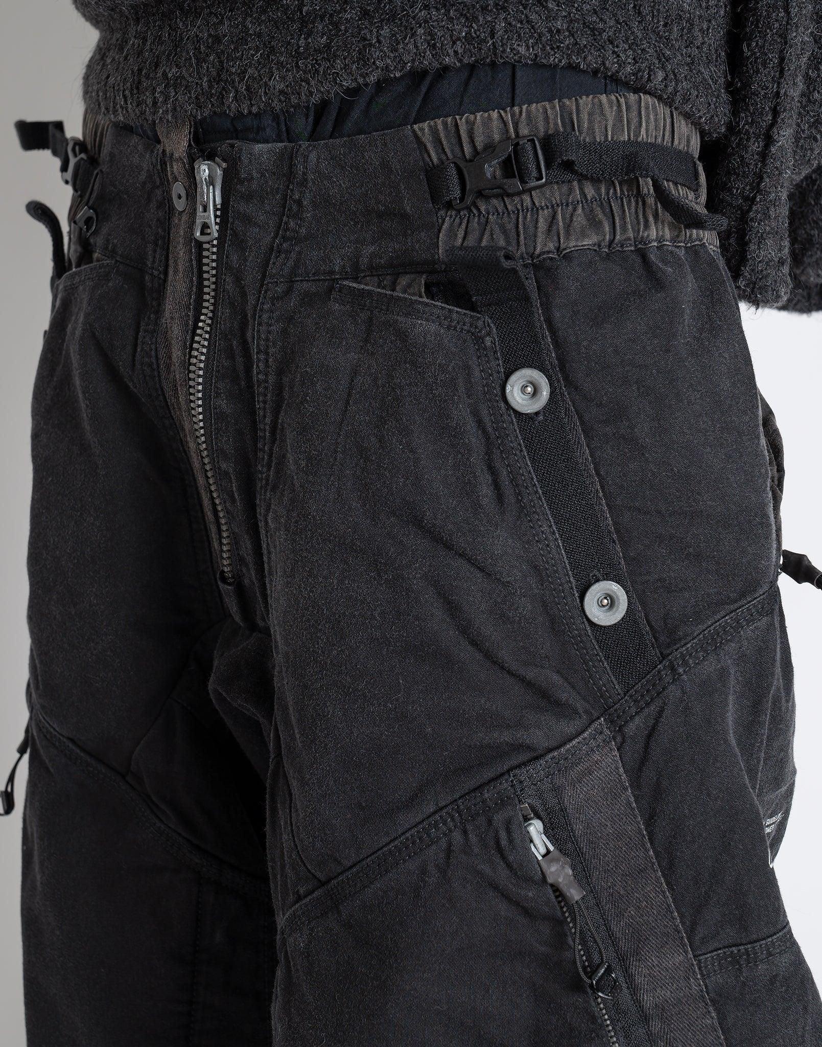 HAMCUS - ICS / VENT-PANEL CARGO DENIM PANTS - 082plus