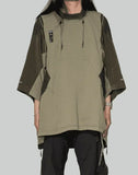 MESH GP DRAWSTRING PULLOVER