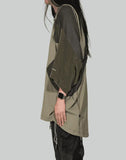 HAMCUS - MESH GP DRAWSTRING PULLOVER - 082plus