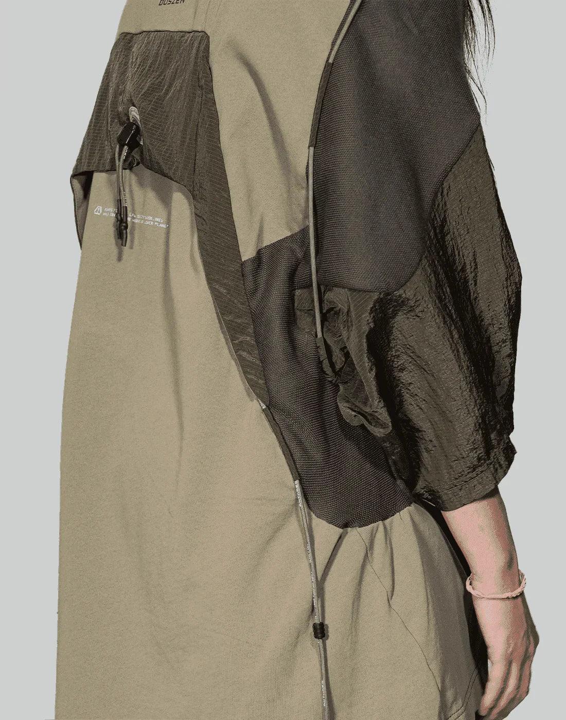 HAMCUS - MESH GP DRAWSTRING PULLOVER - 082plus