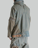 HAMCUS - OT / WASTELAND WALKER CONVERTIBLE DENIM JACKET - 082plus