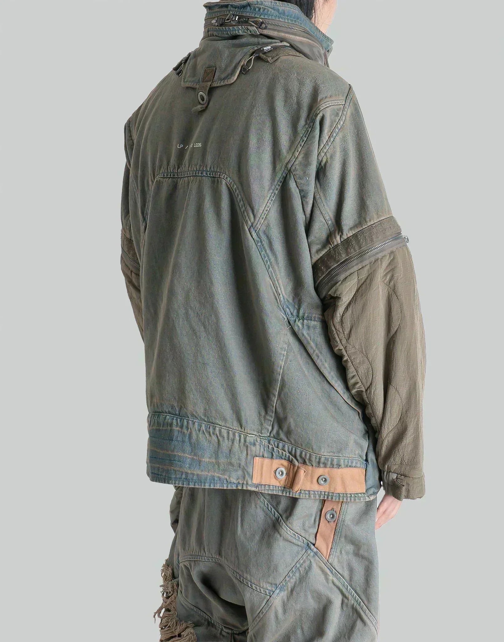 HAMCUS - OT / WASTELAND WALKER CONVERTIBLE DENIM JACKET - 082plus