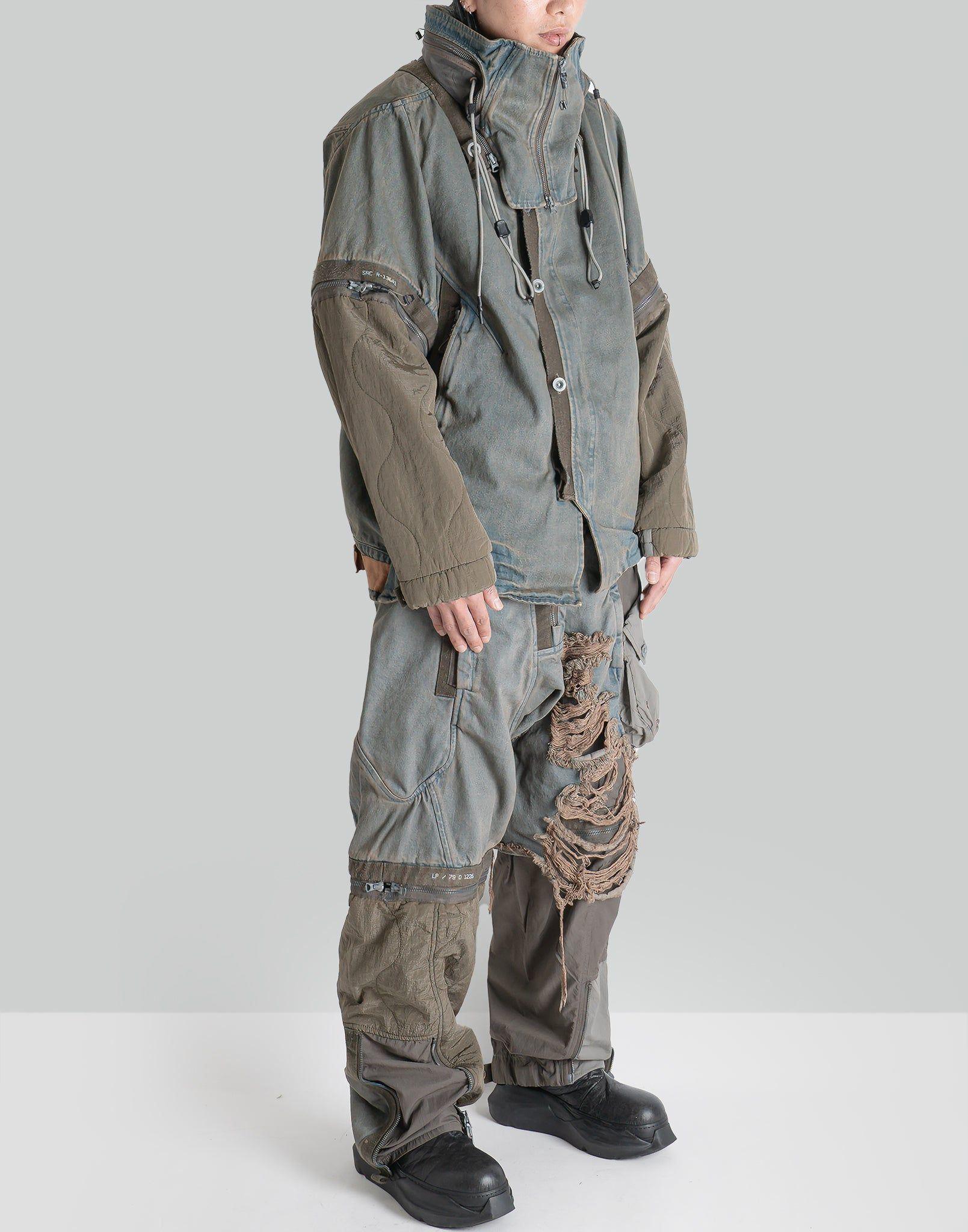 HAMCUS - OT / WASTELAND WALKER CONVERTIBLE DENIM JACKET - 082plus