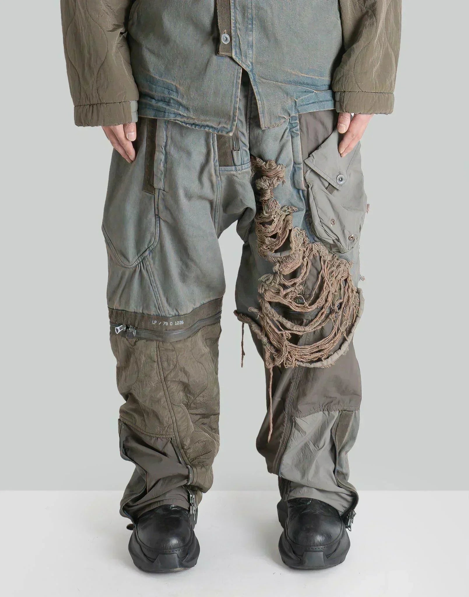 HAMCUS - OT/ WASTELAND WALKER CONVERTIBLE JEANS - 082plus