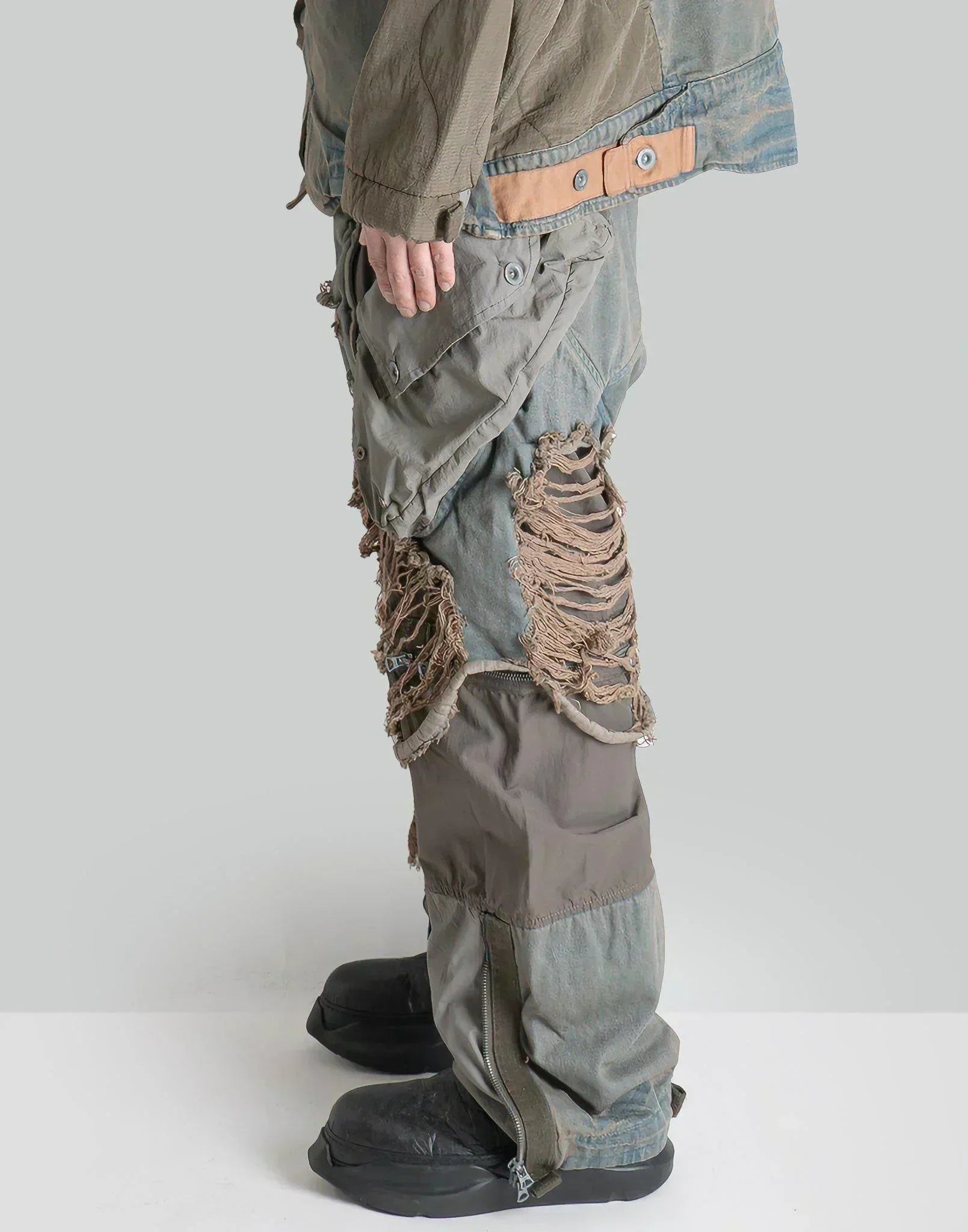 HAMCUS - OT/ WASTELAND WALKER CONVERTIBLE JEANS - 082plus