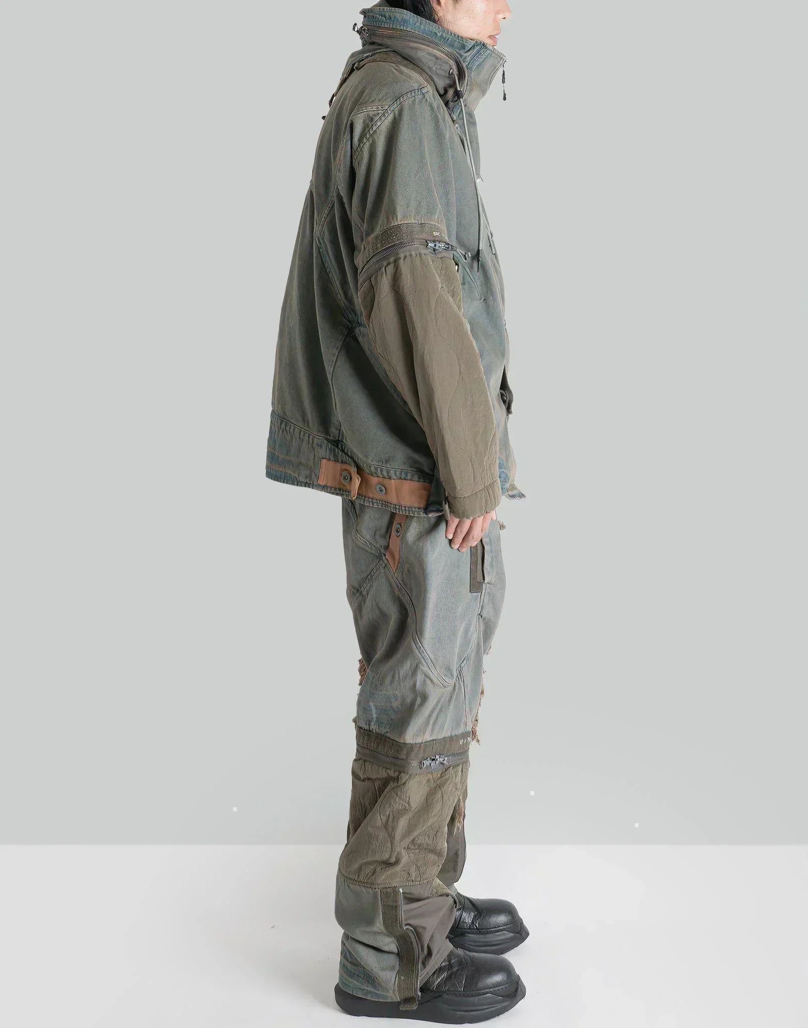 HAMCUS - OT/ WASTELAND WALKER CONVERTIBLE JEANS - 082plus