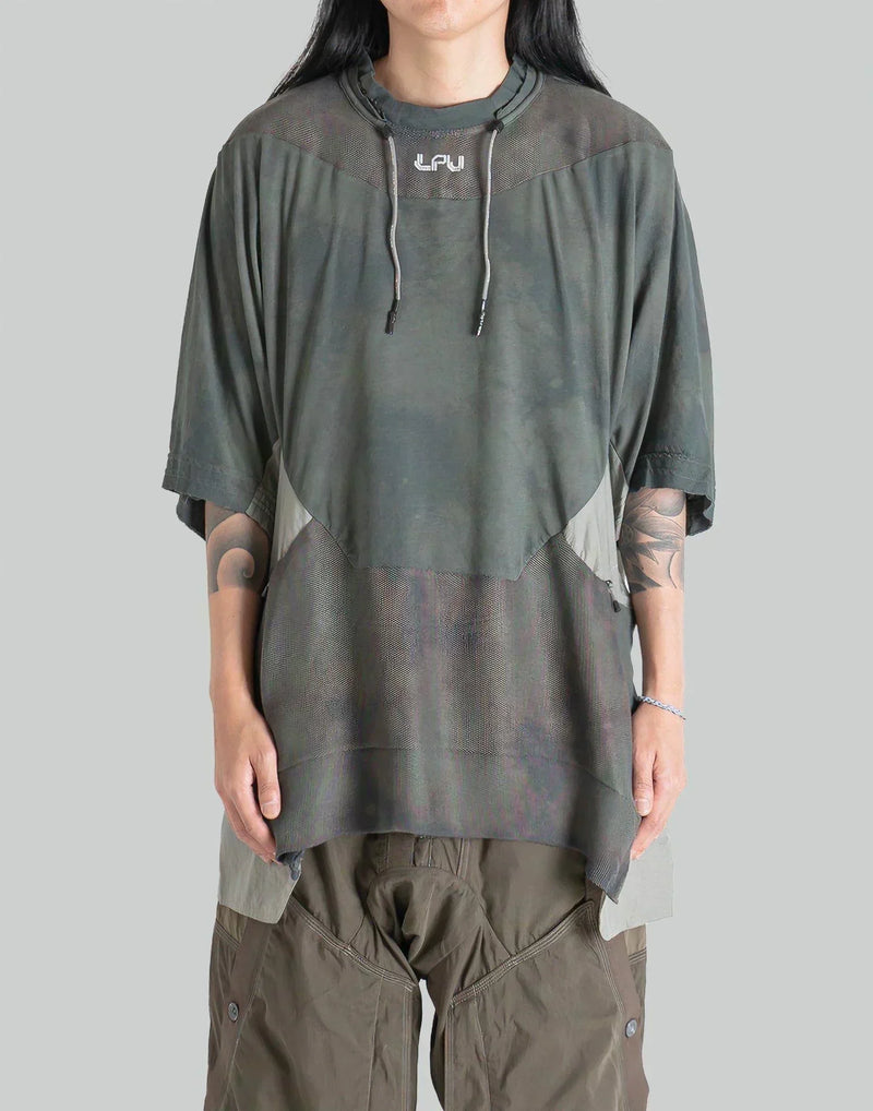 HAMCUS - Rustic Mesh-Perforated Workshirt - 082plus