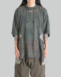Rustic Mesh-Perforated Workshirt