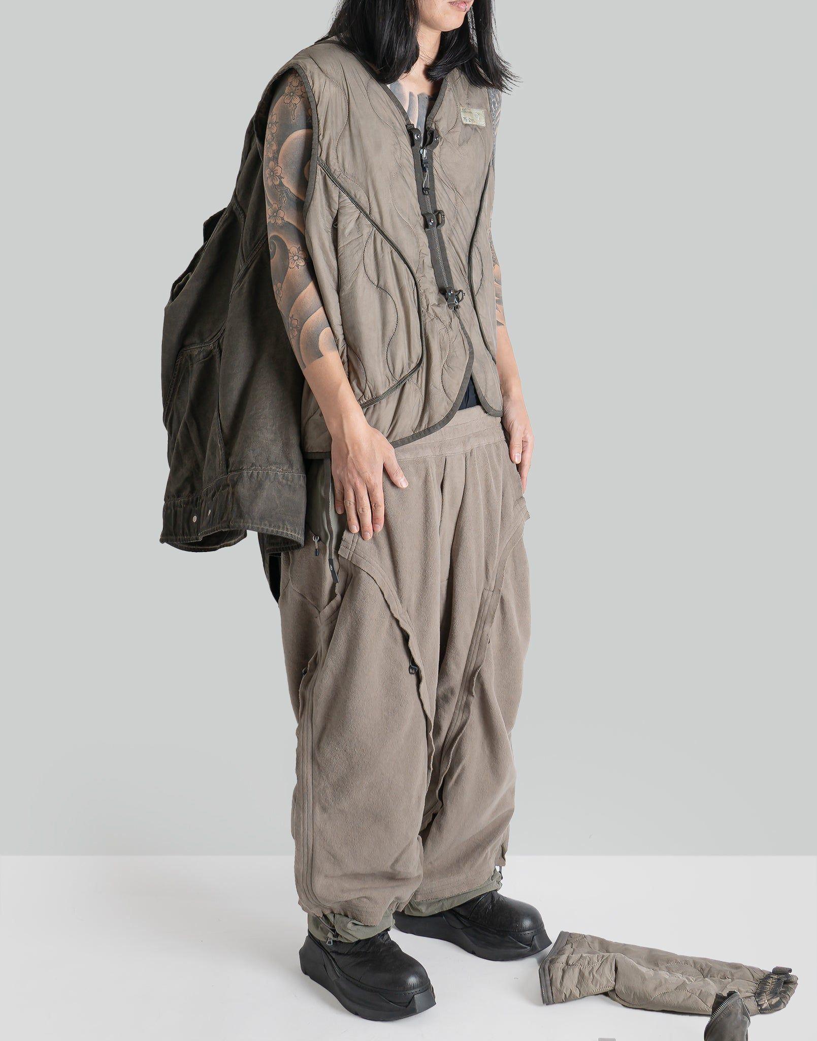 HAMCUS - SB / WASTELAND WALKER CONVERTIBLE DENIM JACKET - 082plus