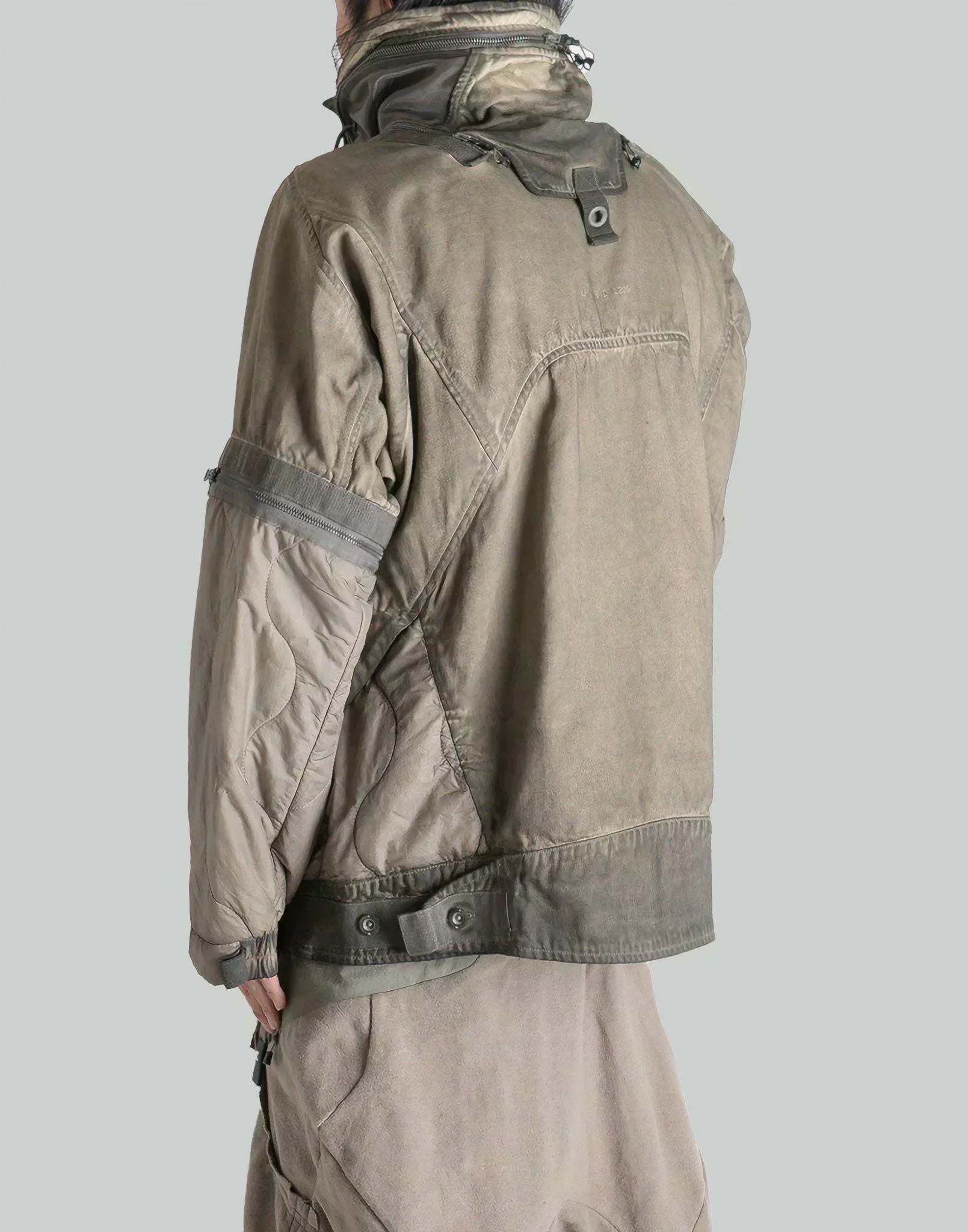 HAMCUS - SB / WASTELAND WALKER CONVERTIBLE DENIM JACKET - 082plus