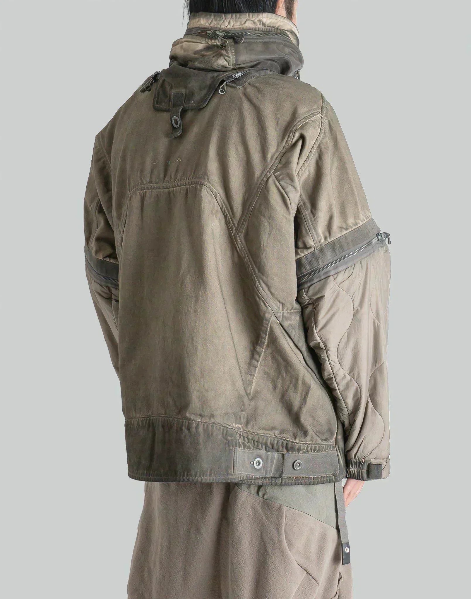 HAMCUS - SB / WASTELAND WALKER CONVERTIBLE DENIM JACKET - 082plus