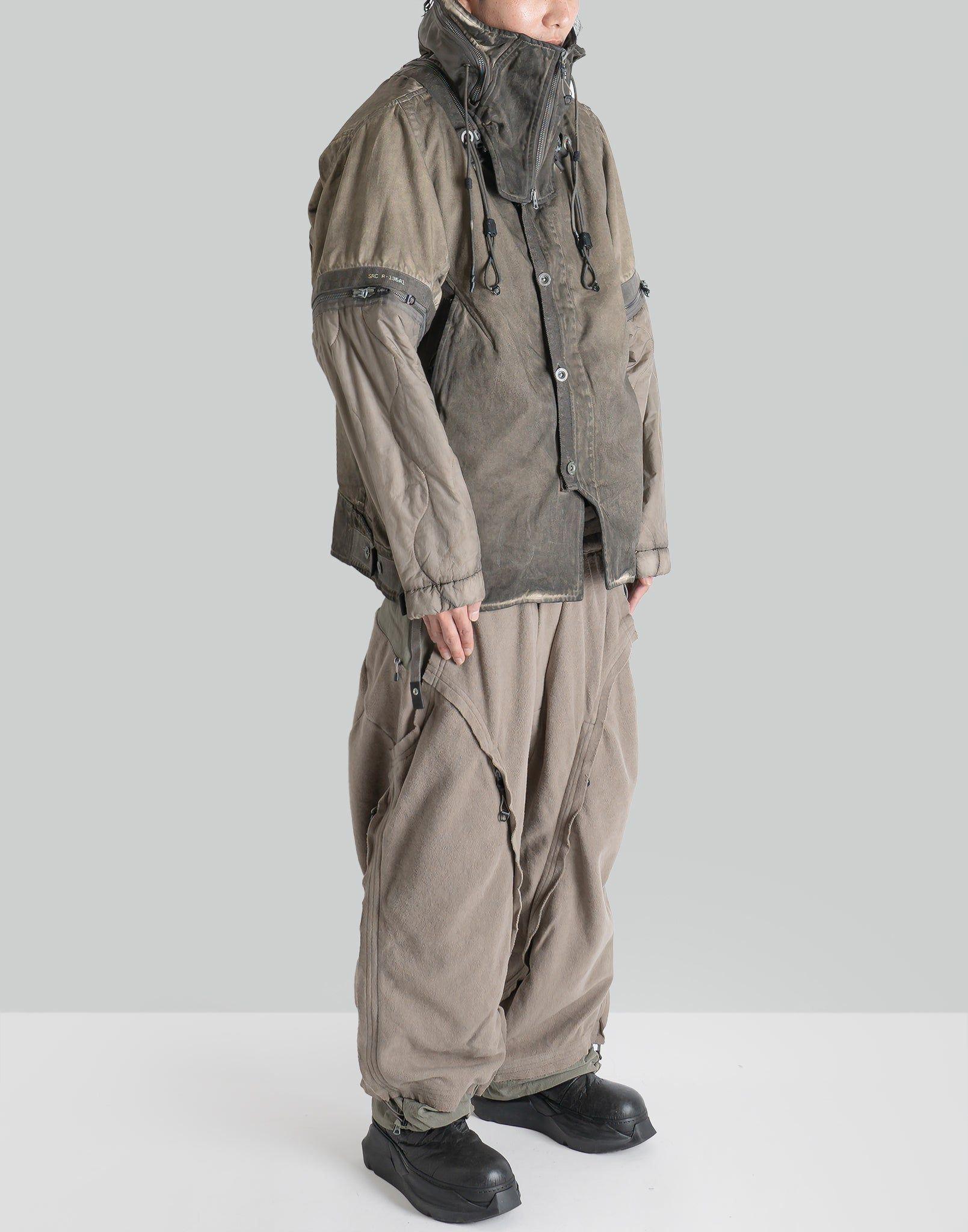 HAMCUS - SB / WASTELAND WALKER CONVERTIBLE DENIM JACKET - 082plus