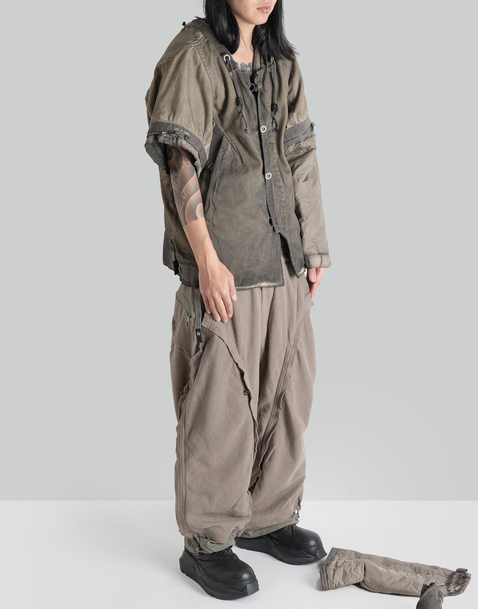 HAMCUS - SB / WASTELAND WALKER CONVERTIBLE DENIM JACKET - 082plus