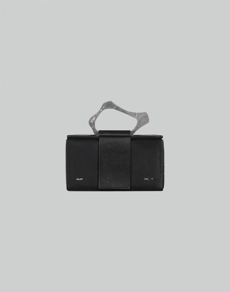 HELIOT EMIL - CHARRED CARABINER CLUTCH BAG - 082plus