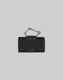 CHARRED CARABINER CLUTCH BAG