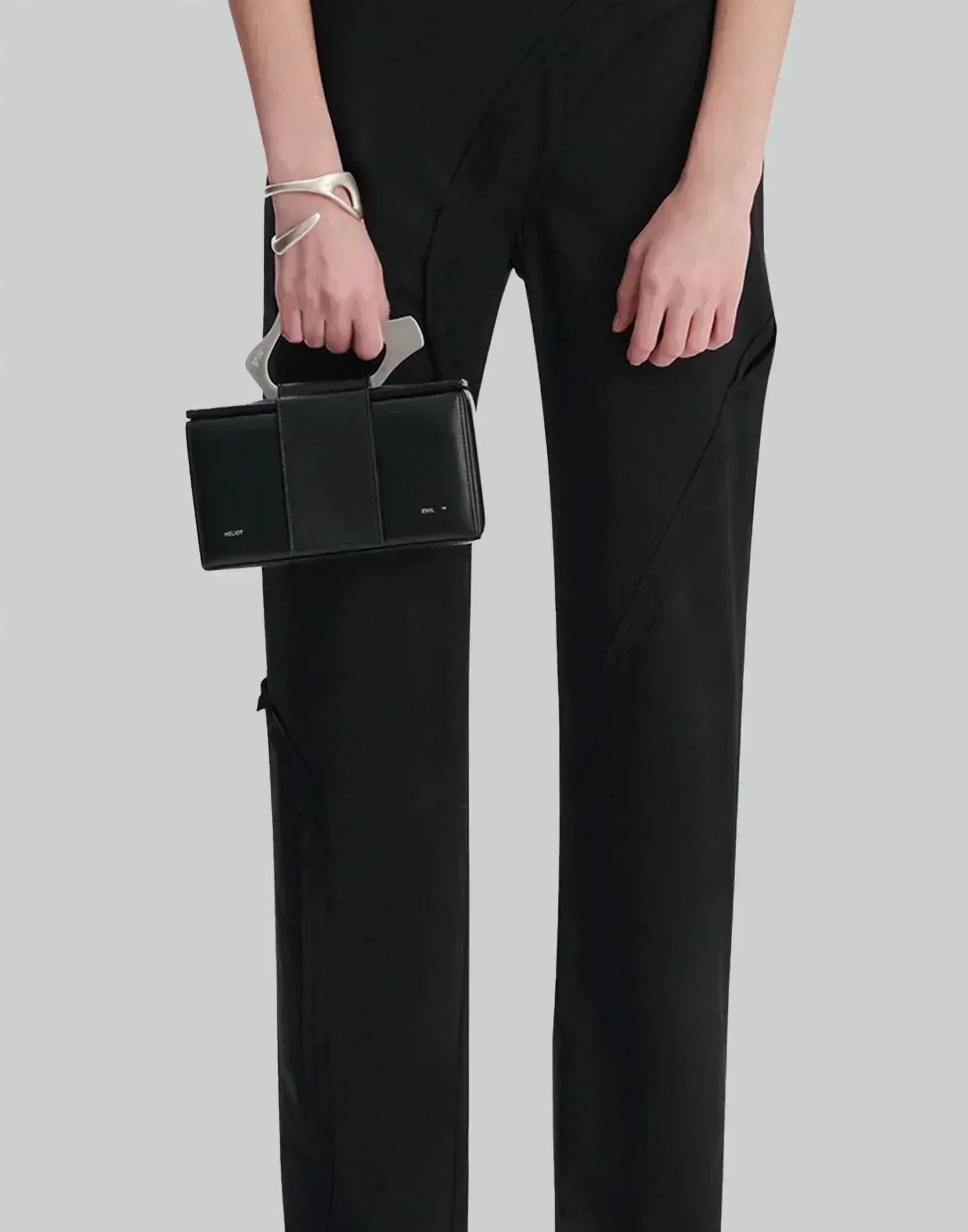 HELIOT EMIL - CHARRED CARABINER CLUTCH BAG - 082plus