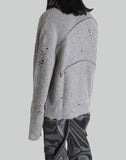 HELIOT EMIL - CONVEX DISTRESSED KNIT - 082plus