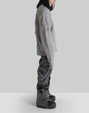 HELIOT EMIL - CONVEX DISTRESSED KNIT - 082plus