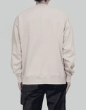 HELIOT EMIL - CREWNECK W. SHAPED POCKET - 082plus