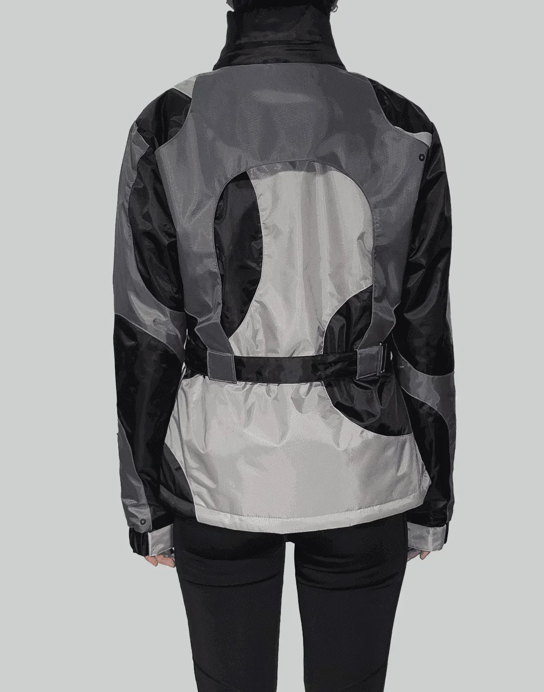 HELIOT EMIL - CROPPED BELTED PARKA - 082plus
