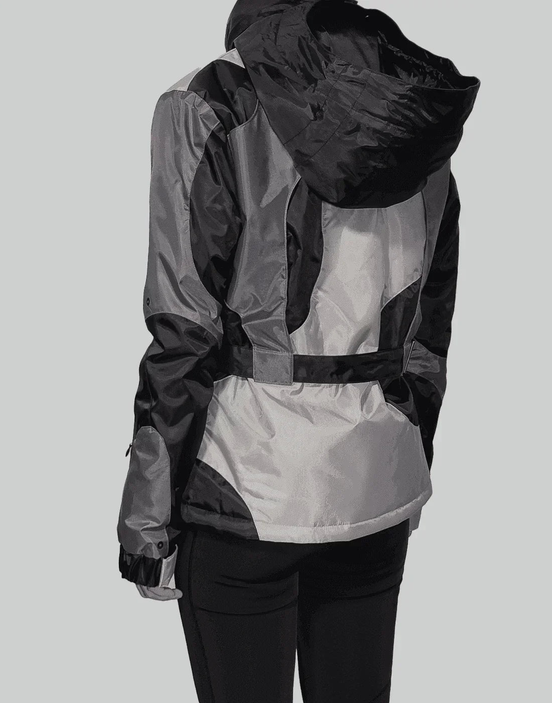 HELIOT EMIL - CROPPED BELTED PARKA - 082plus
