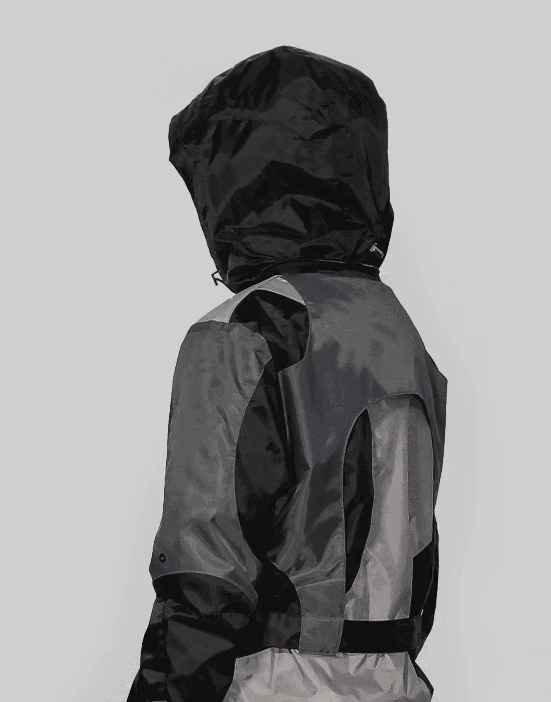 HELIOT EMIL - CROPPED BELTED PARKA - 082plus
