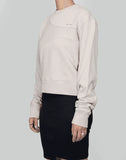 HELIOT EMIL - CROPPED CREWNECK - 082plus