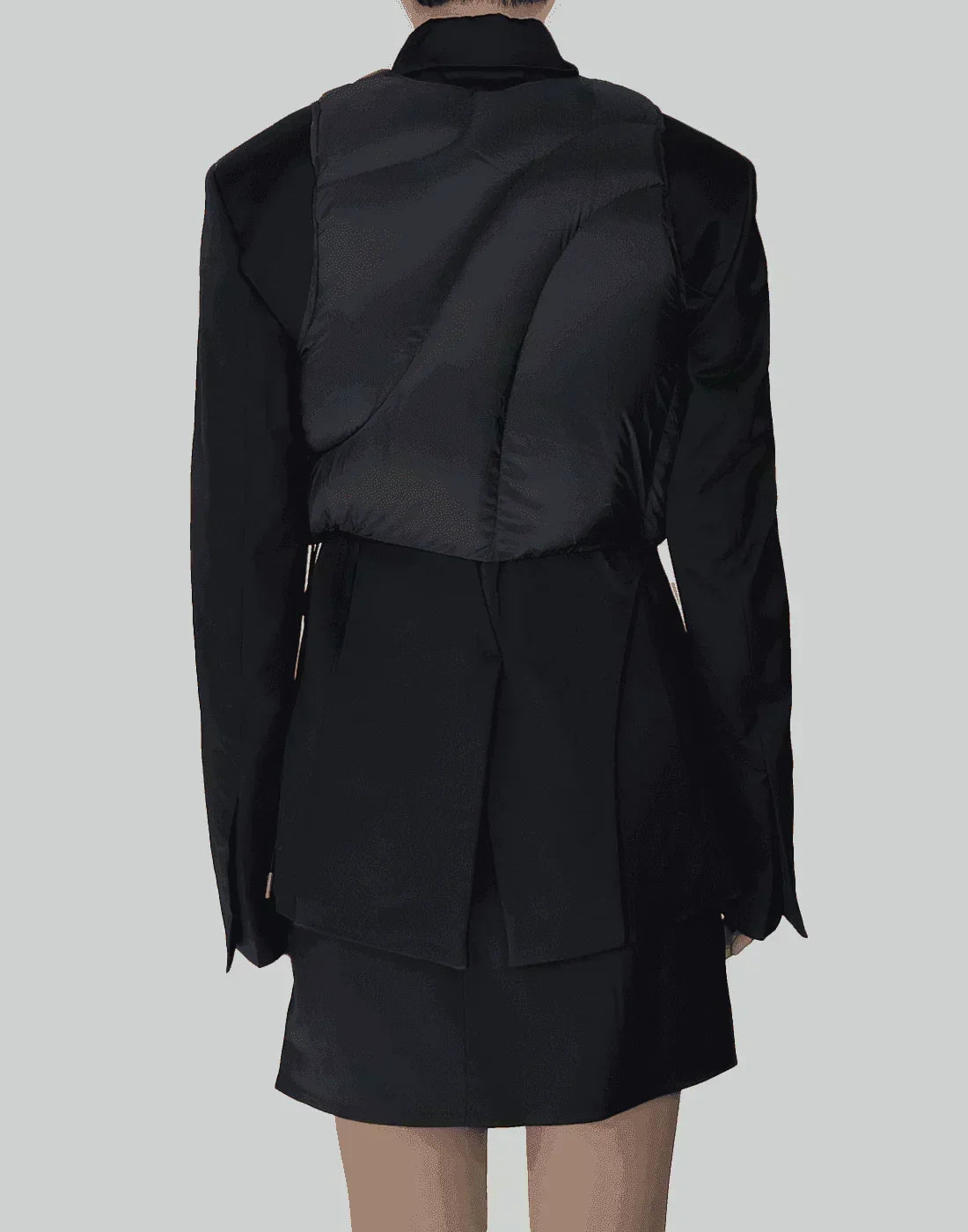 HELIOT EMIL - CROPPED DOWN VEST - 082plus