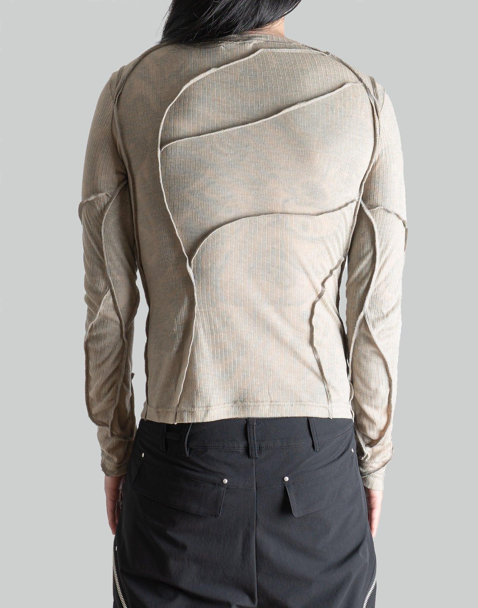 HELIOT EMIL - CRYOSPHERE SHEER T-SHIRT - 082plus