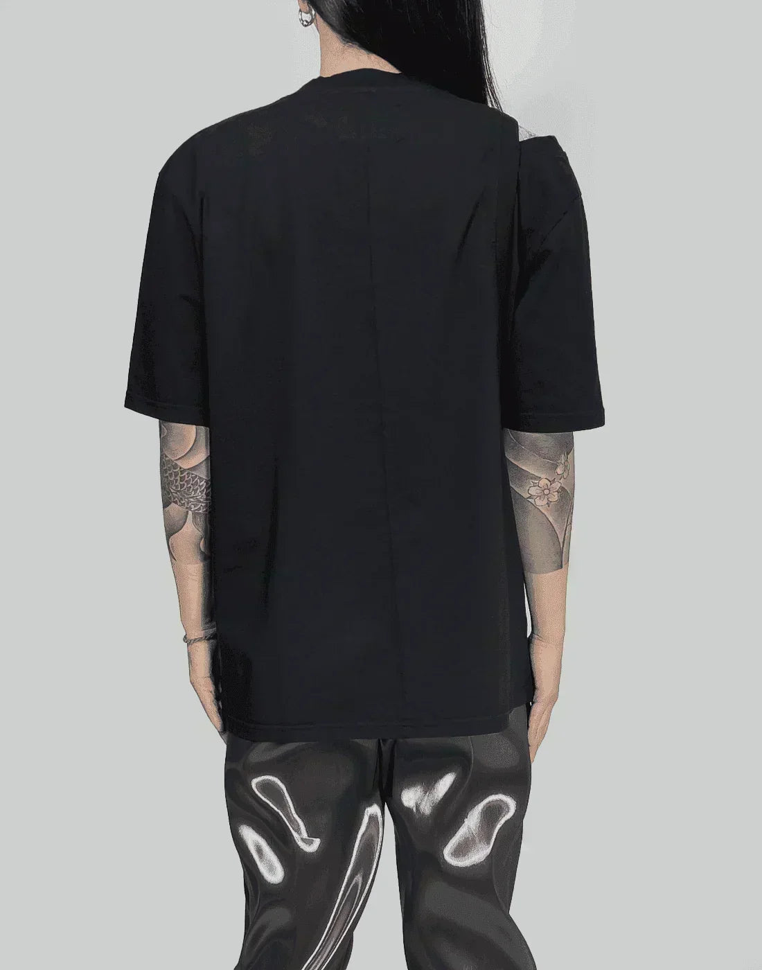 HELIOT EMIL - DECONSTRUCTED T-SHIRT - 082plus