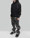 HELIOT EMIL - DECONSTRUCTED TECH HOODIE - 082plus