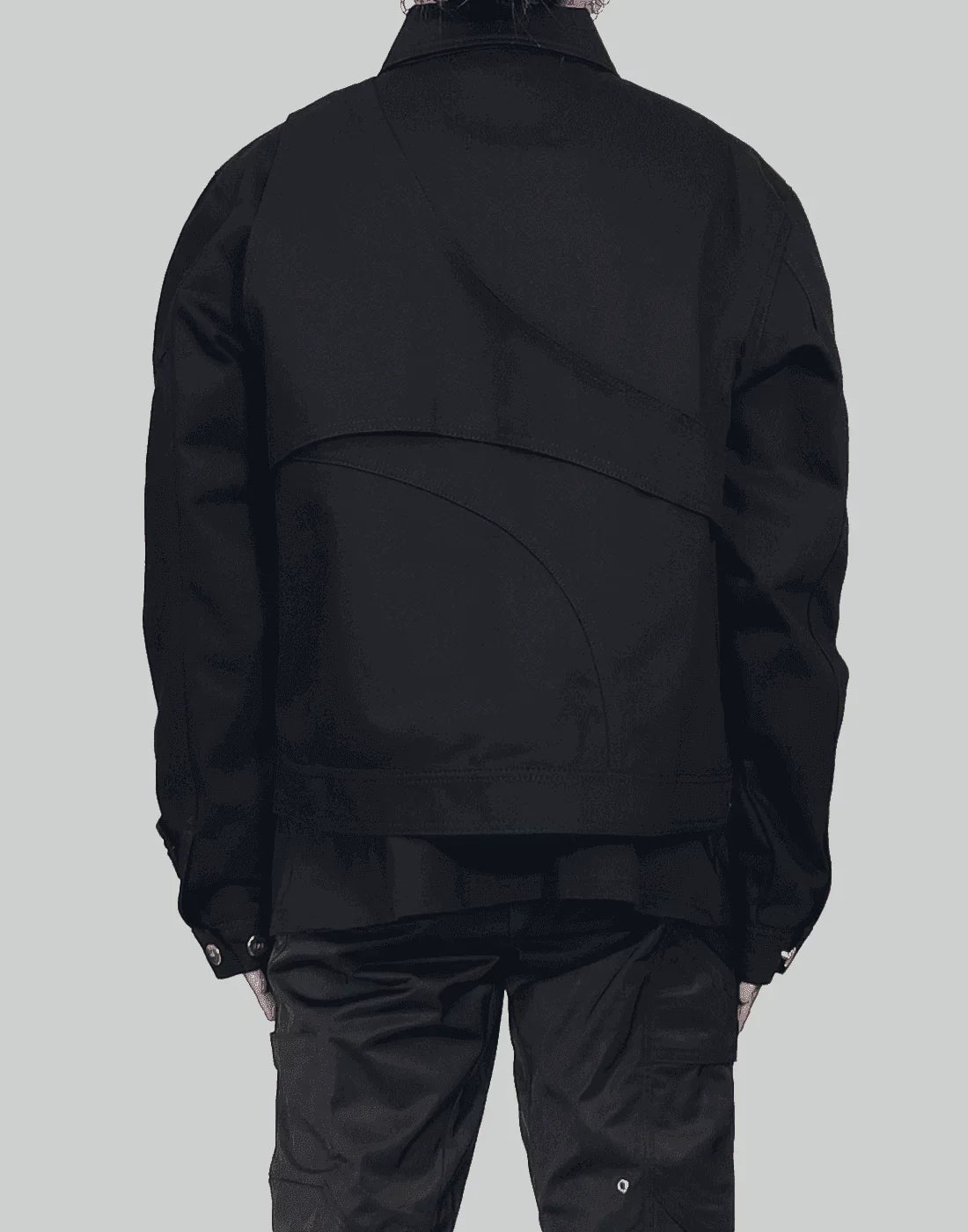 HELIOT EMIL - DENIM JACKET W. CARABINER - 082plus
