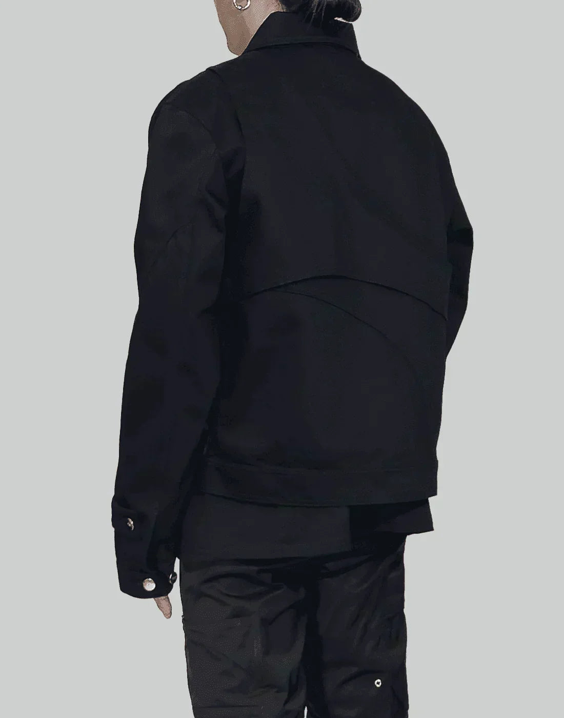 HELIOT EMIL - DENIM JACKET W. CARABINER - 082plus