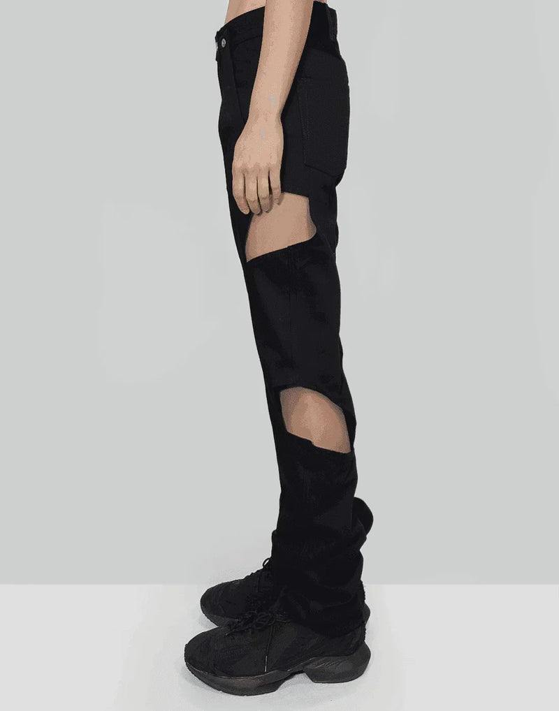 HELIOT EMIL - DENIM TROUSERS - 082plus