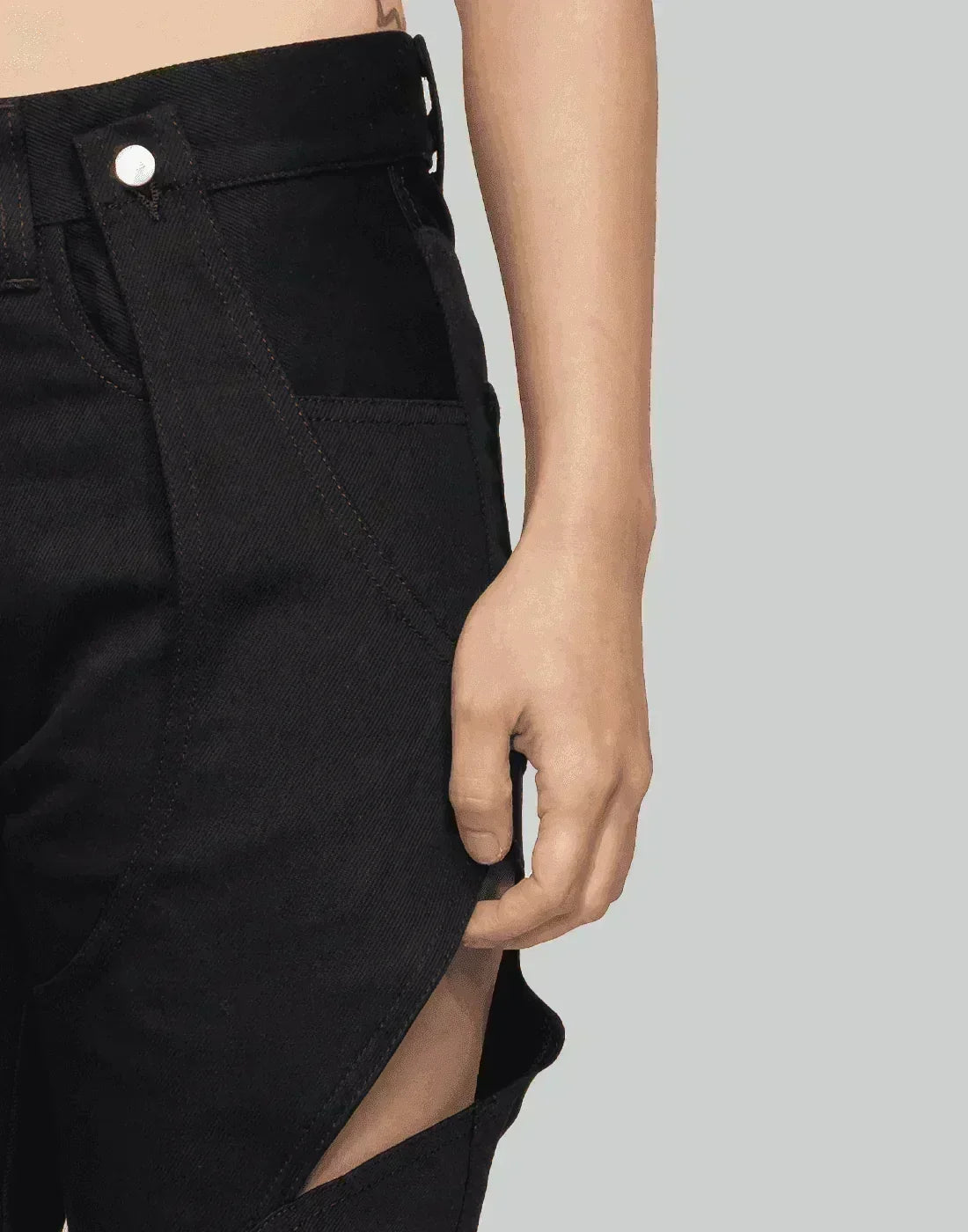 HELIOT EMIL - DENIM TROUSERS - 082plus